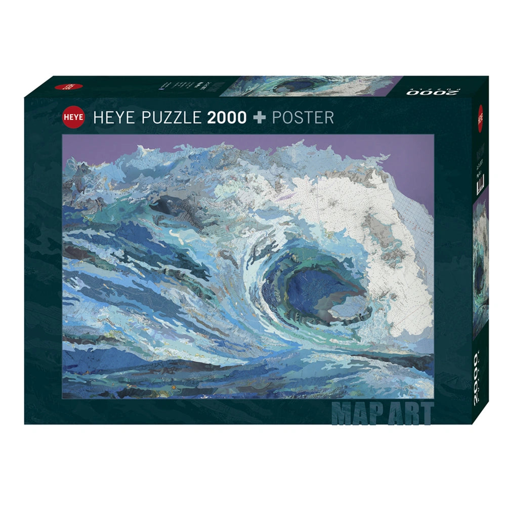 Heye - Puzzle Map Wave online kaufen - Matthew Cusick - Puzzle Age: +14 - HEY29872