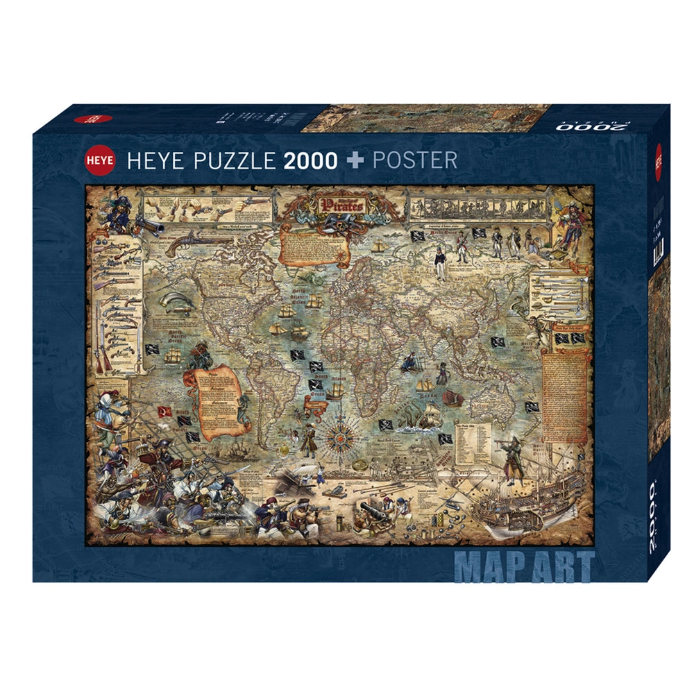 HEYE - Pirate World - Puzzles - 14+ - HEY29847