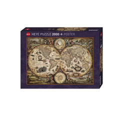 Heye - Puzzle Vintage du Monde - Puzzles - +14 - HEY29666