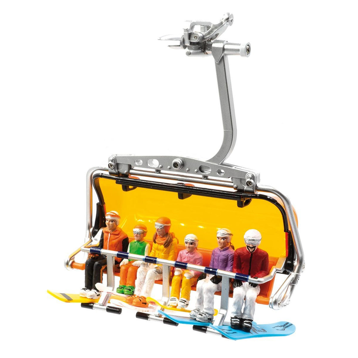 Jagerndorfer - 6 figures sitting with head snowboards - Model Making