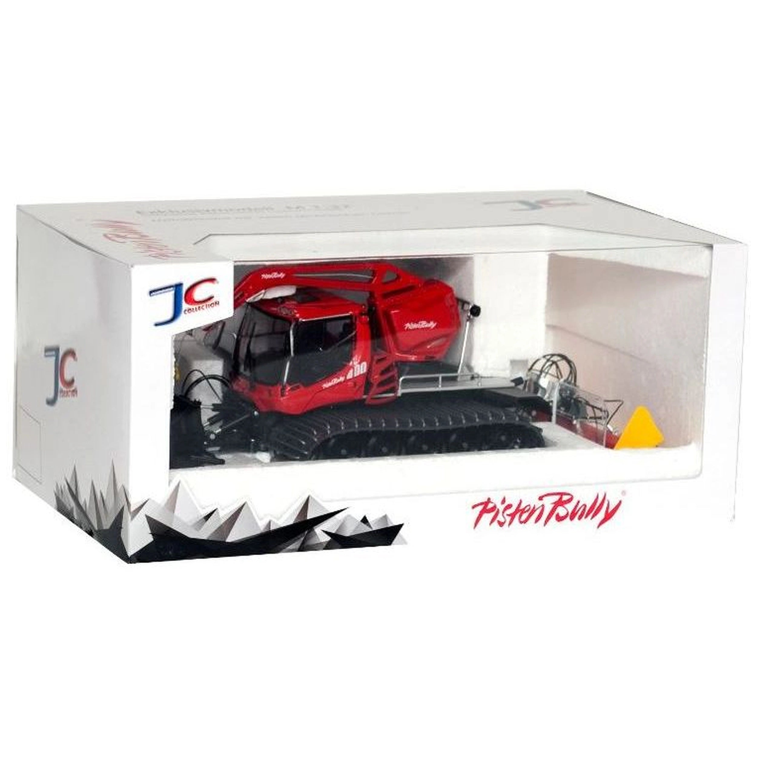 Jagerndorfer - PistenBully 400 W Dameuse à Neige avec Treuil 1:32 - Véhicules de Jeu