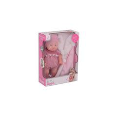 Johntoy - Poupée Bébé Rose Deluxe 35Cm - Poupées, Ensembles de Jeu & Figurines