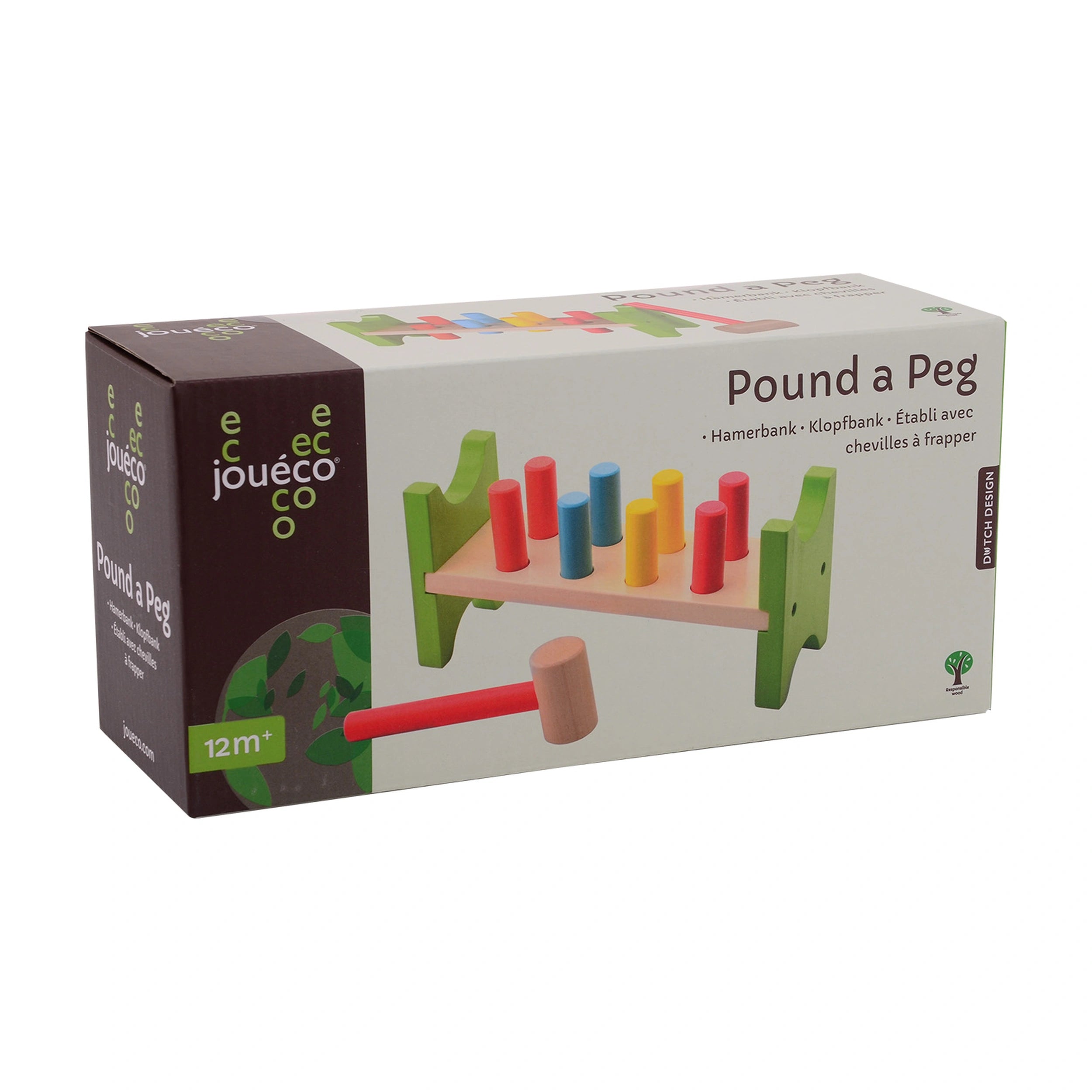 Johntoy - Ensemble de Piquets à Enfoncer - Jouets d'Activité pour Bébé