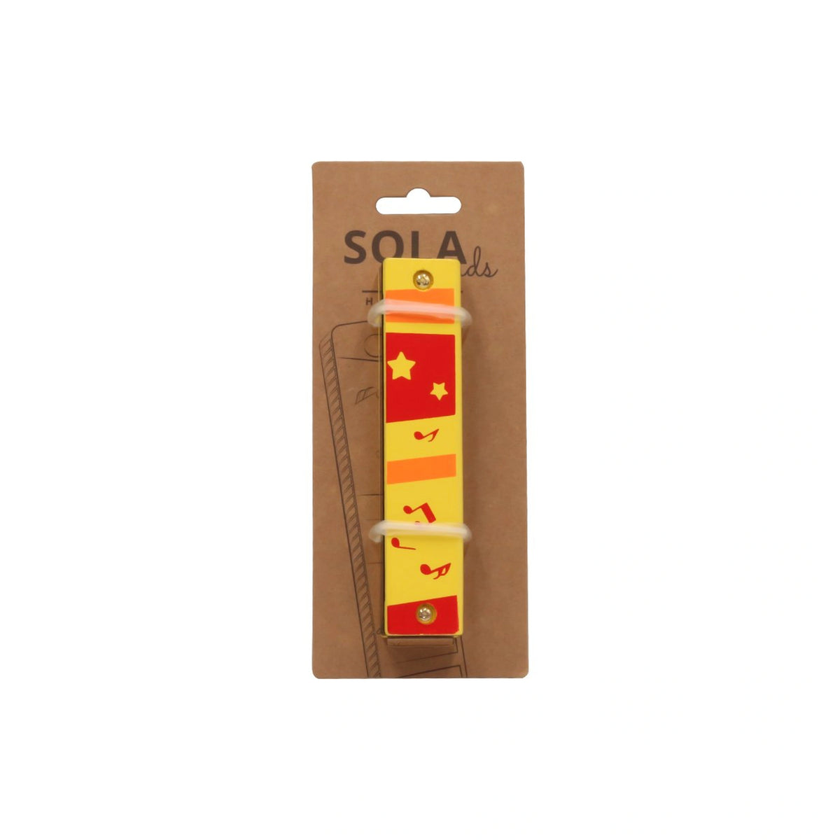 Johntoy - Sola Sounds - Harmonica en bois - Jouets musicaux