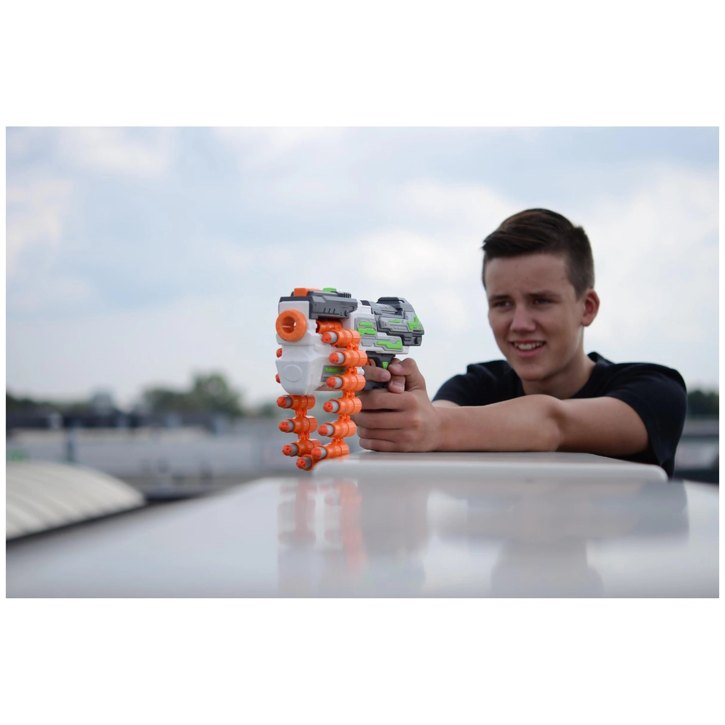 Johntoy - Ceinture à grelots Tack Pro avec 14 fléchettes 30 cm - Équipement de jeu en extérieur