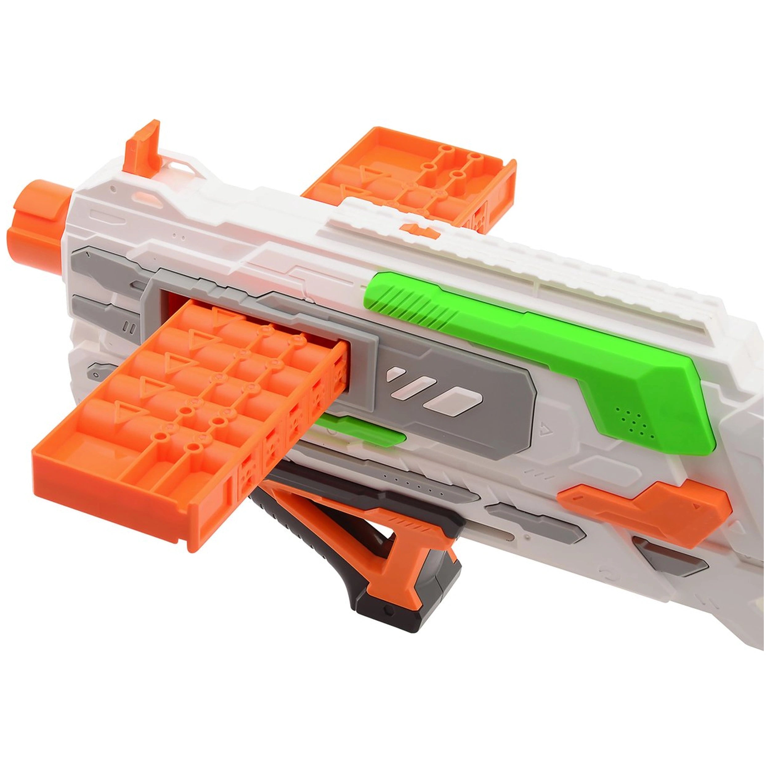 Johntoy - Tack Pro Storm Clip X avec 2 clips et 24 fléchettes 50 cm - Équipement de jeu en extérieur