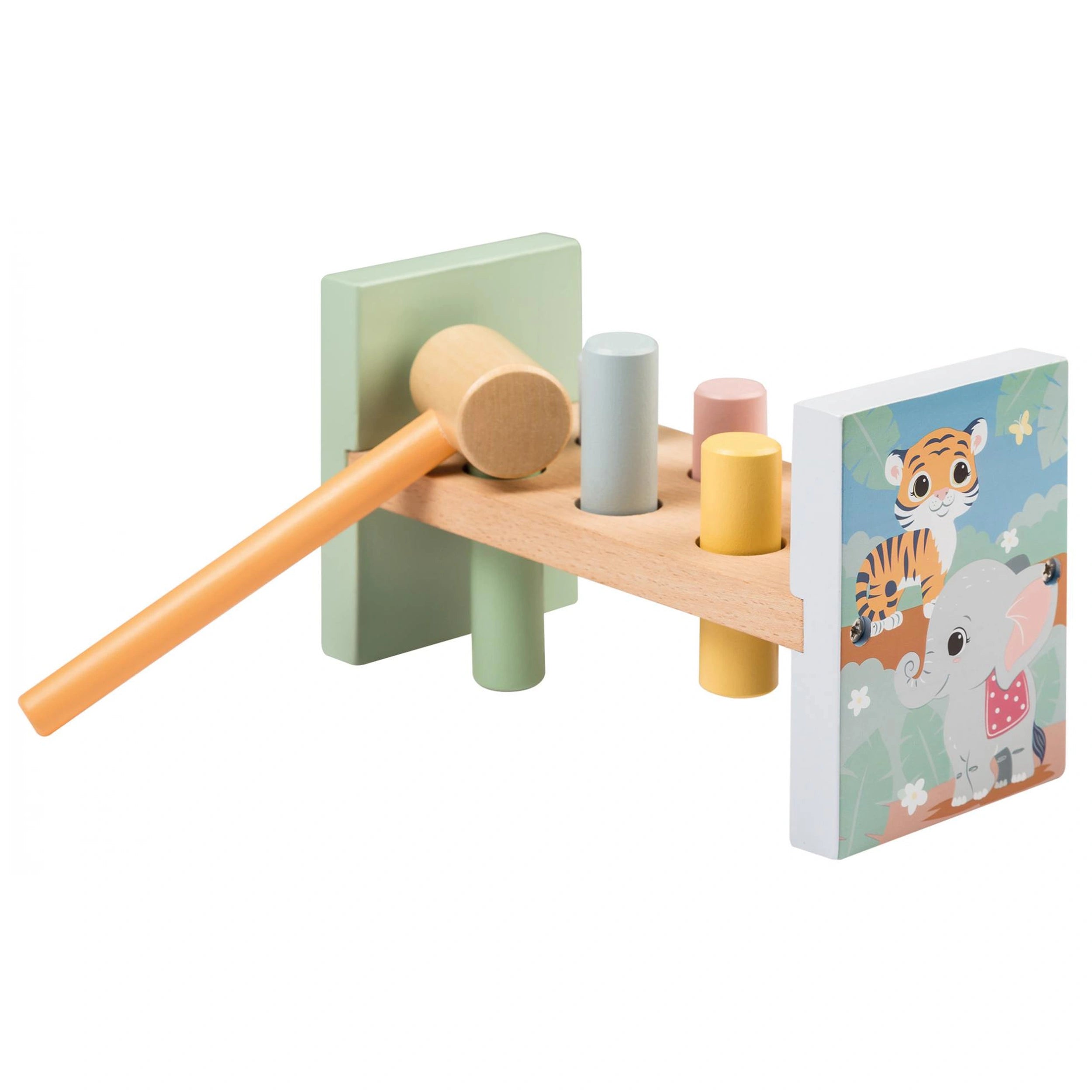 Johntoy - La famille Wildies Pique un Pieu - Jouets d'activité pour bébés