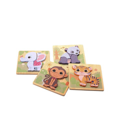 Johntoy - Le Puzzle de la Famille Wildies - Puzzles