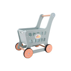 Johntoy - Chariot de courses en bois - Professions fictives et jeux de rôle