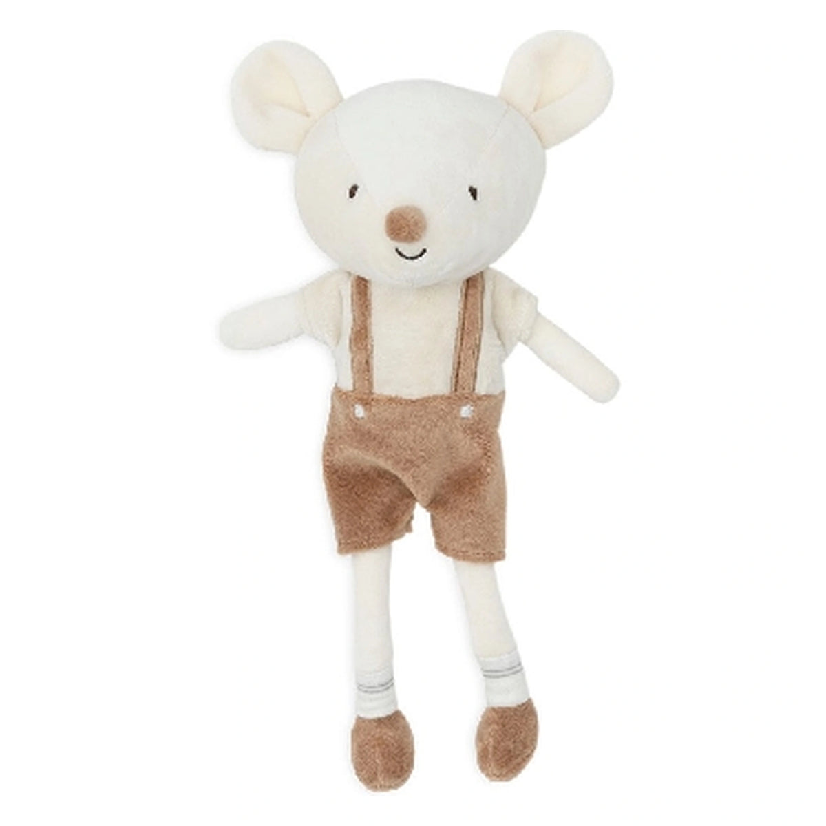 Jollein - Souris en Peluche Blanche - Peluches