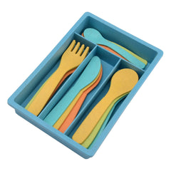 Joueco - Bio Cutlery Set 17 Pcs - Pretend Professions & Role Playing