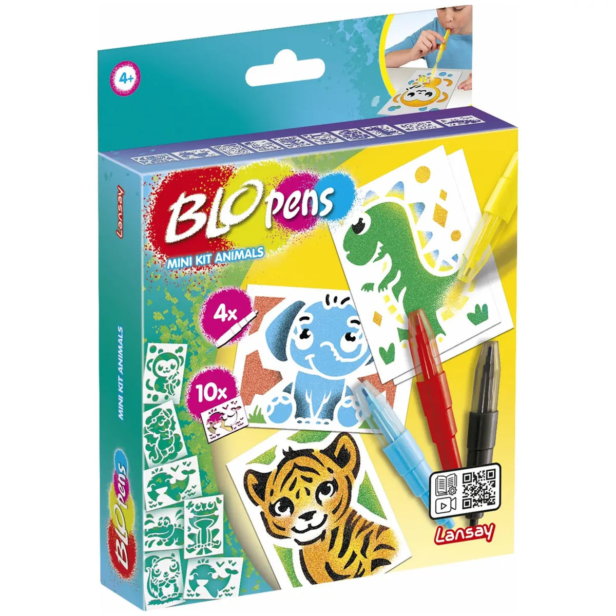 LANSAY - Blopens Mini Animal Kit - Arts and Crafts