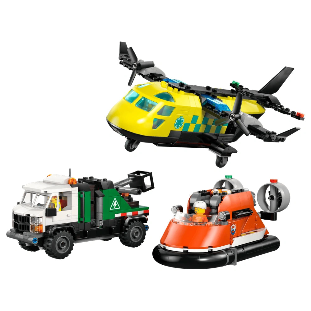 LEGO - Camion d'avion de ville Remix - Jouets de construction