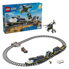 LEGO - Ensemble de construction - Casse de train de police - 7 ans - 1313 pièces