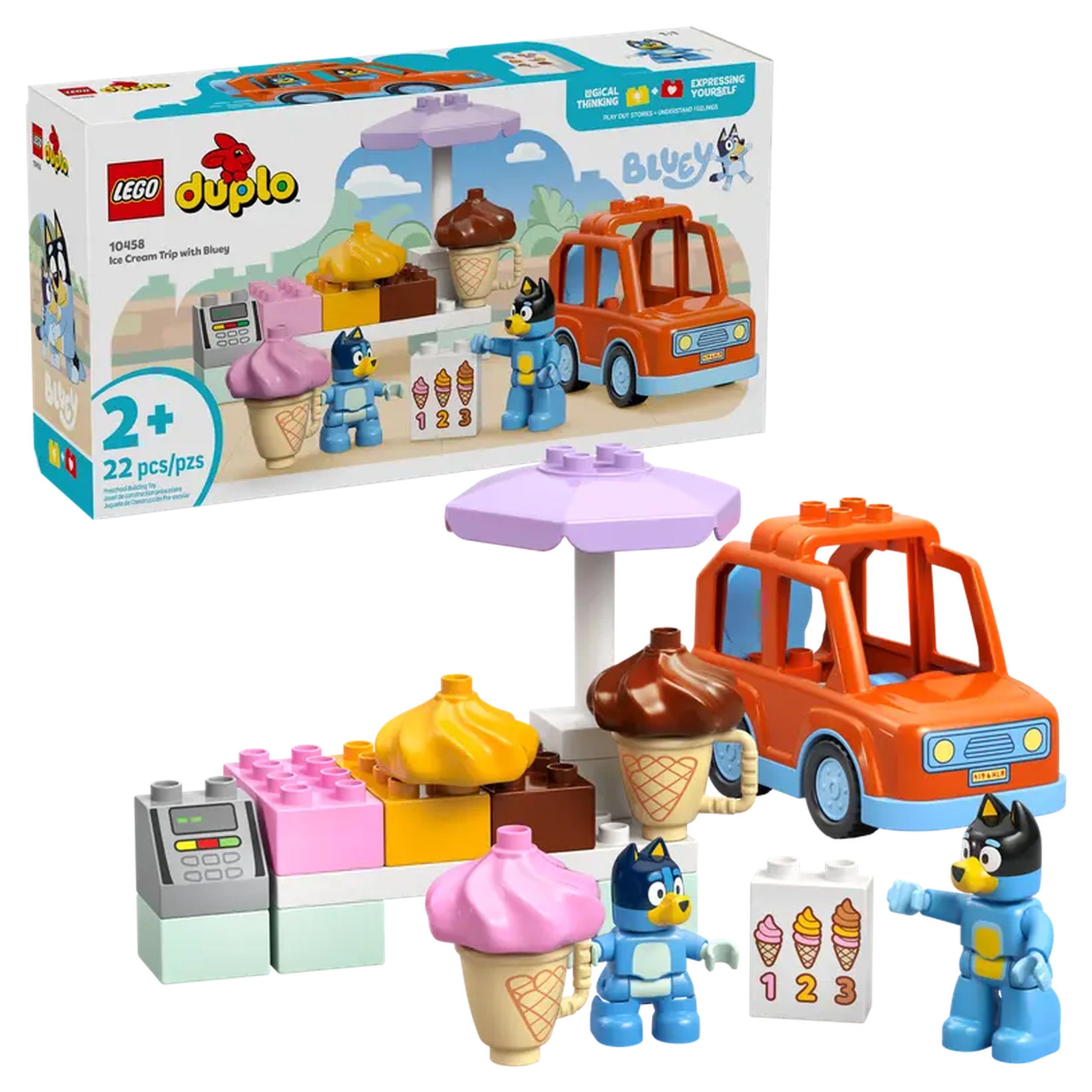 LEGO-DUPLO-Bluey-Voyage-Glacé-Set-de-Jeu-Poupées-Action