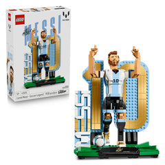 LEGO - Editions Lionel Messi – Légende du Football - Age +12 - Jouets de Construction - 72043015