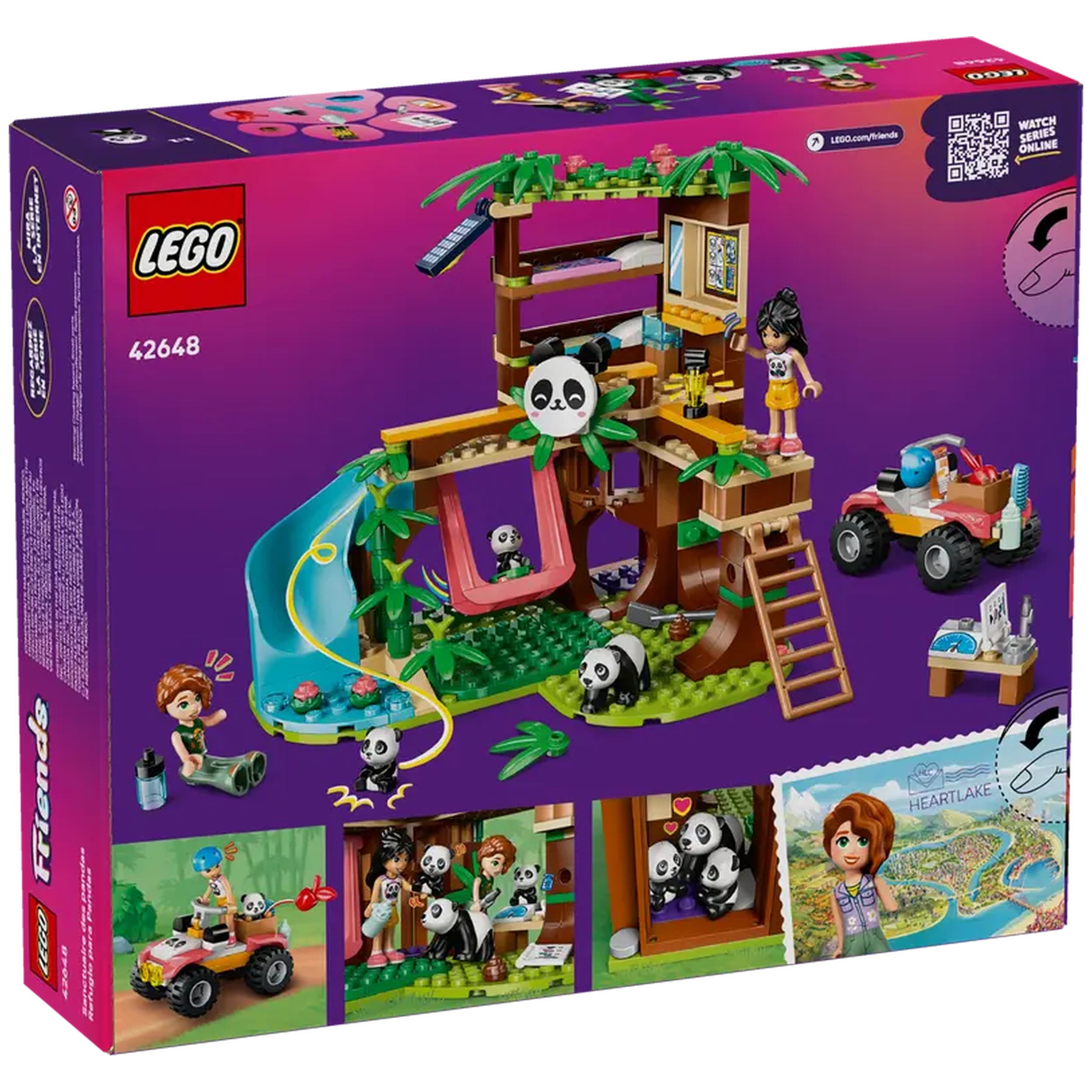 LEGO Friends - Panda Sanctuary Animal Care - Construction Set Toys