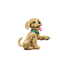 Set de construction LEGO - Chiot Golden Retriever - 18+ mois - Avancé