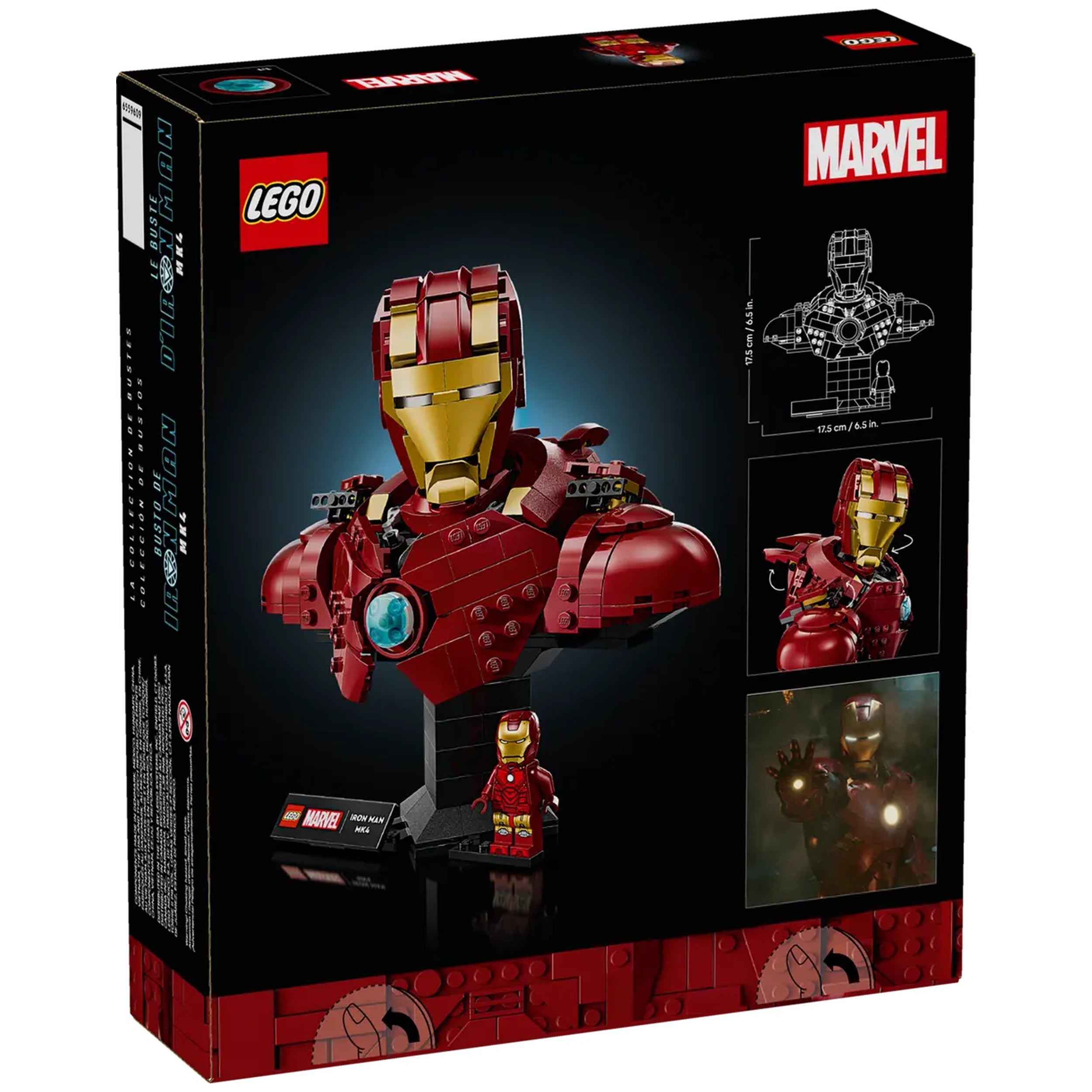 LEGO - Iron Man MK4 Bust - Construction Set Toys