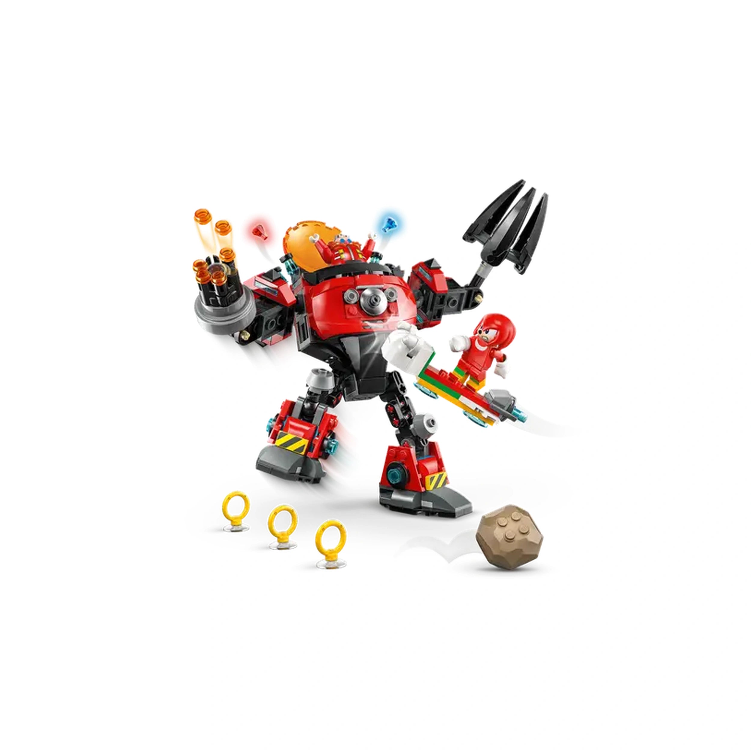 LEGO - Knuckles vs Dr Eggman Egg Crusher Mech - Action & Toy Figures