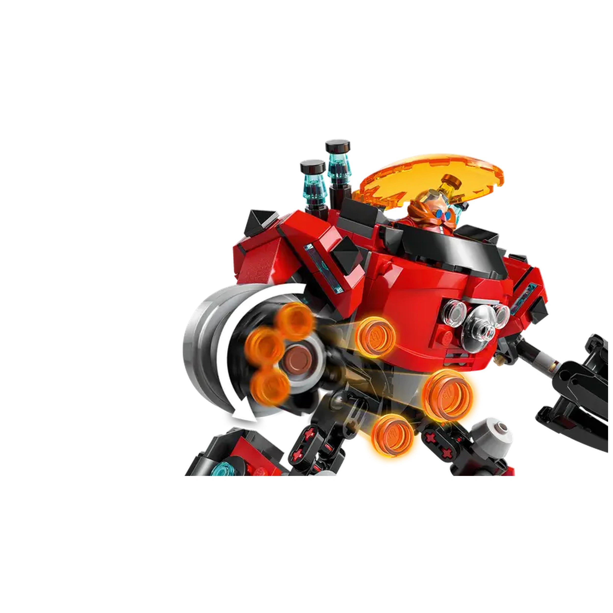 LEGO - Knuckles vs Dr Eggman Egg Crusher Mech - Action & Toy Figures