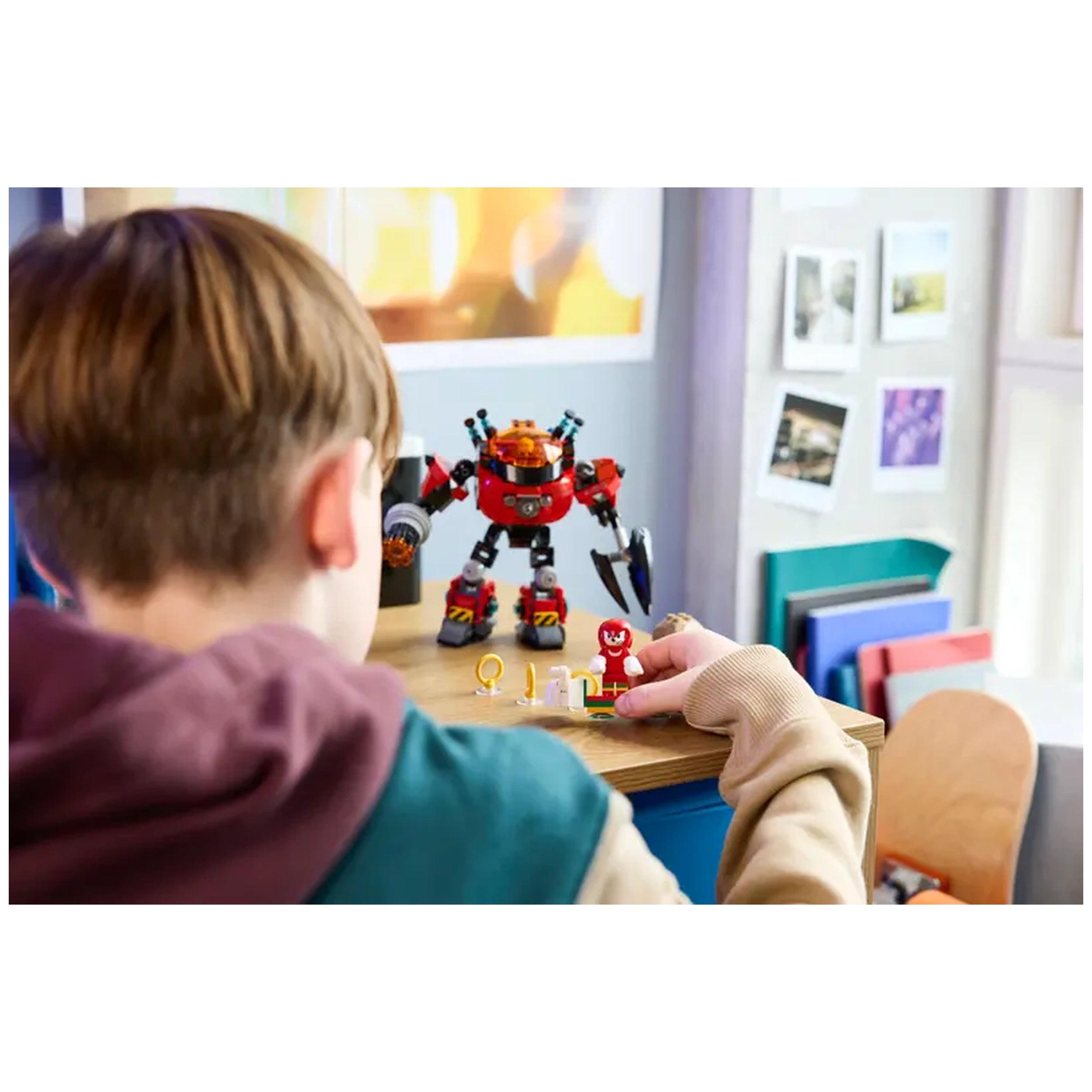 LEGO - Knuckles vs Dr Eggman Egg Crusher Mech - Action & Toy Figures