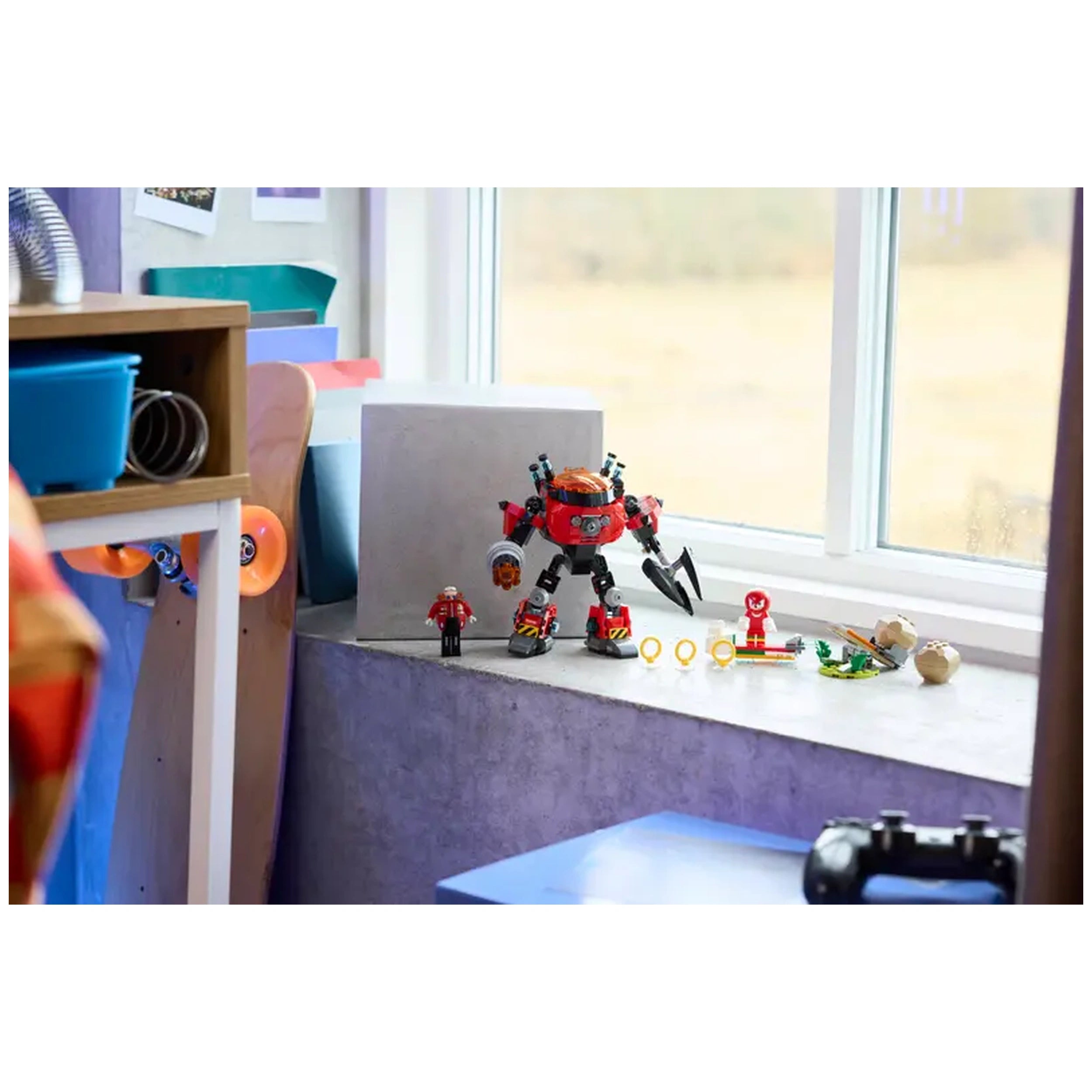 LEGO - Knuckles vs Dr Eggman Egg Crusher Mech - Action & Toy Figures