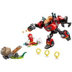 LEGO - Knuckles vs Dr Eggman Egg Crusher Mech - Action & Toy Figures