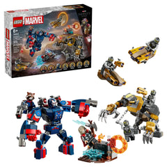 LEGO - Marvel-Avengers-Endgame-Thor-vs-Chitauri-Action-Toy-Figures