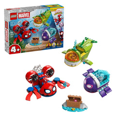 LEGO - Véhicules sous-marins Marvel Spidey - Jouets de construction