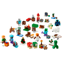 LEGO - Calendrier de l'Avent Minecraft 2025 - Figurines d'action et de jouets