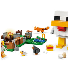 LEGO - Ferme à Poules Minecraft - Jouets de Construction
