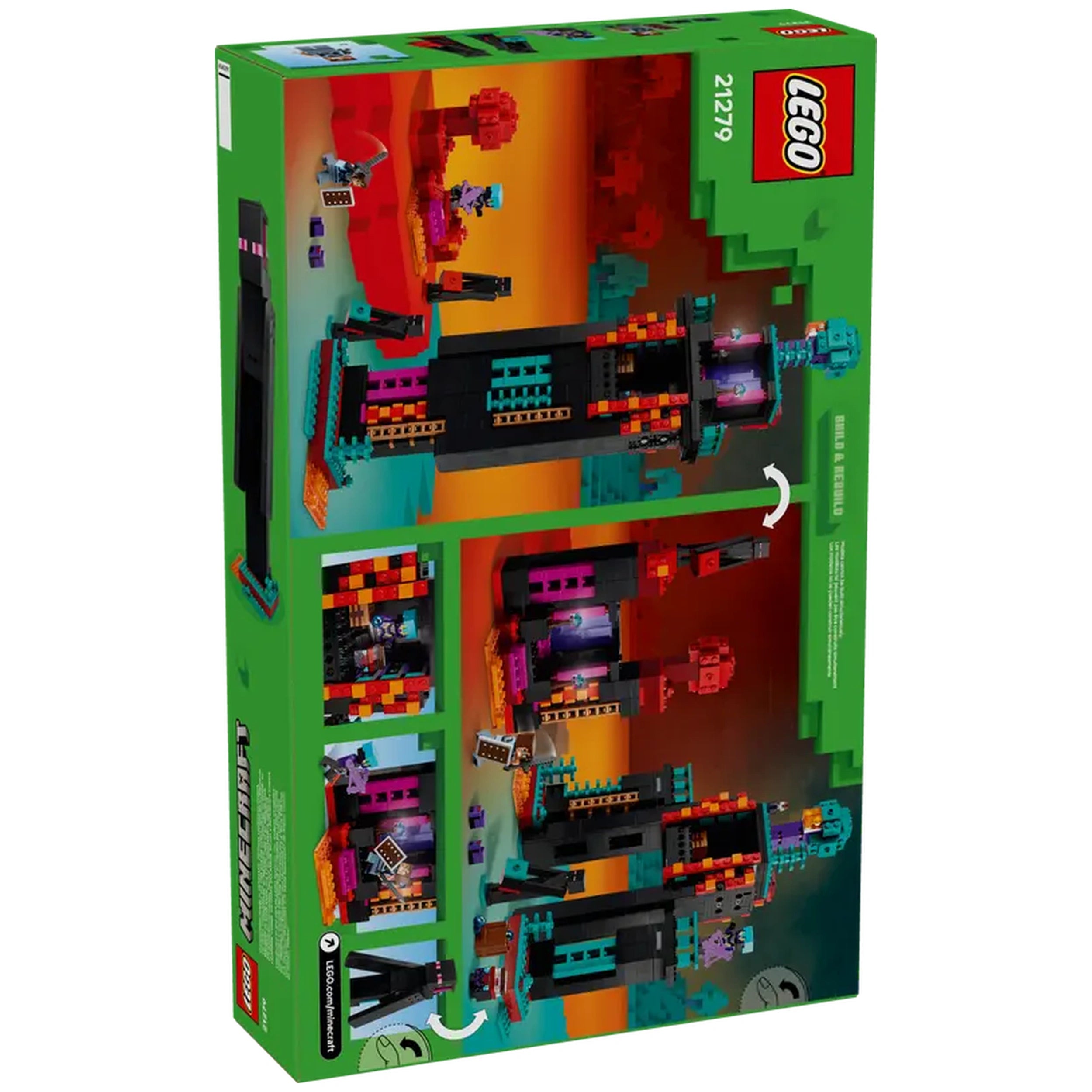 LEGO - Minecraft Enderman Tower - Action & Toy Figures