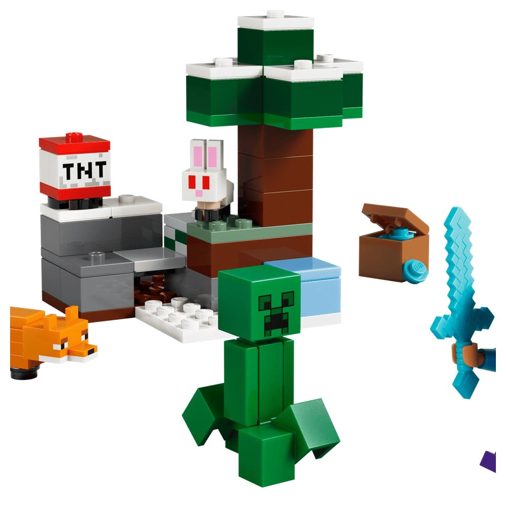 LEGO - L'Aventure de Steve dans la Taïga - Jouets de Construction