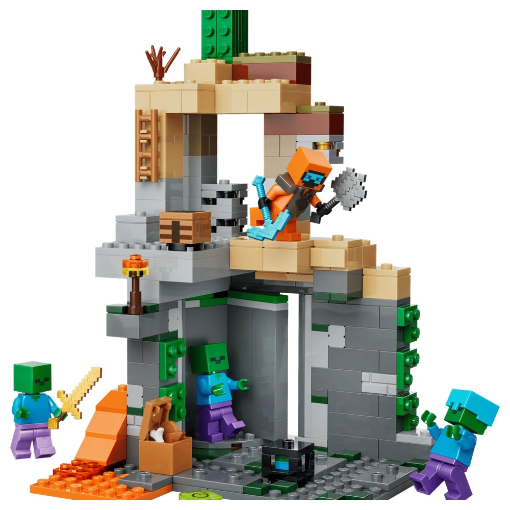 LEGO - Donjon Zombie Minecraft - Jouets de Construction