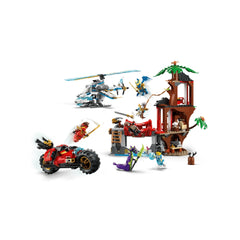 LEGO - Ninjago Combat de la Maison de l'Arbre du Véhicule Ninja - Jouets de Construction