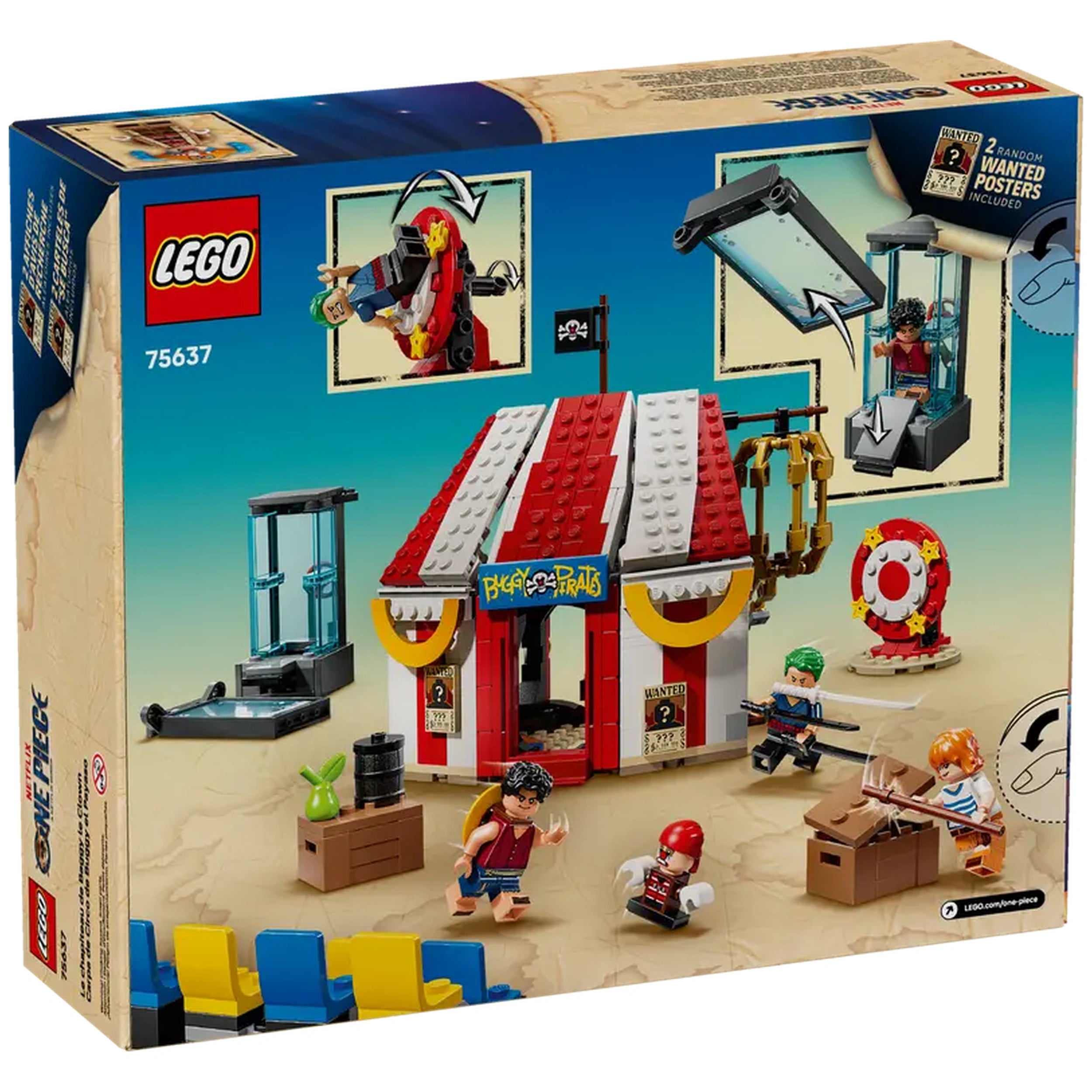 LEGO - Tente de cirque de Buggy le Clown - Ensemble de construction Jouets