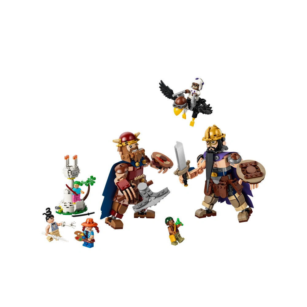LEGO - One Piece Dorry vs. Brogy – Giants of Little Garden - Construction Set Toys 733 Pcs Age +9 - 75644