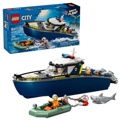 LEGO - Police Boat Chase - Construction Set Toys