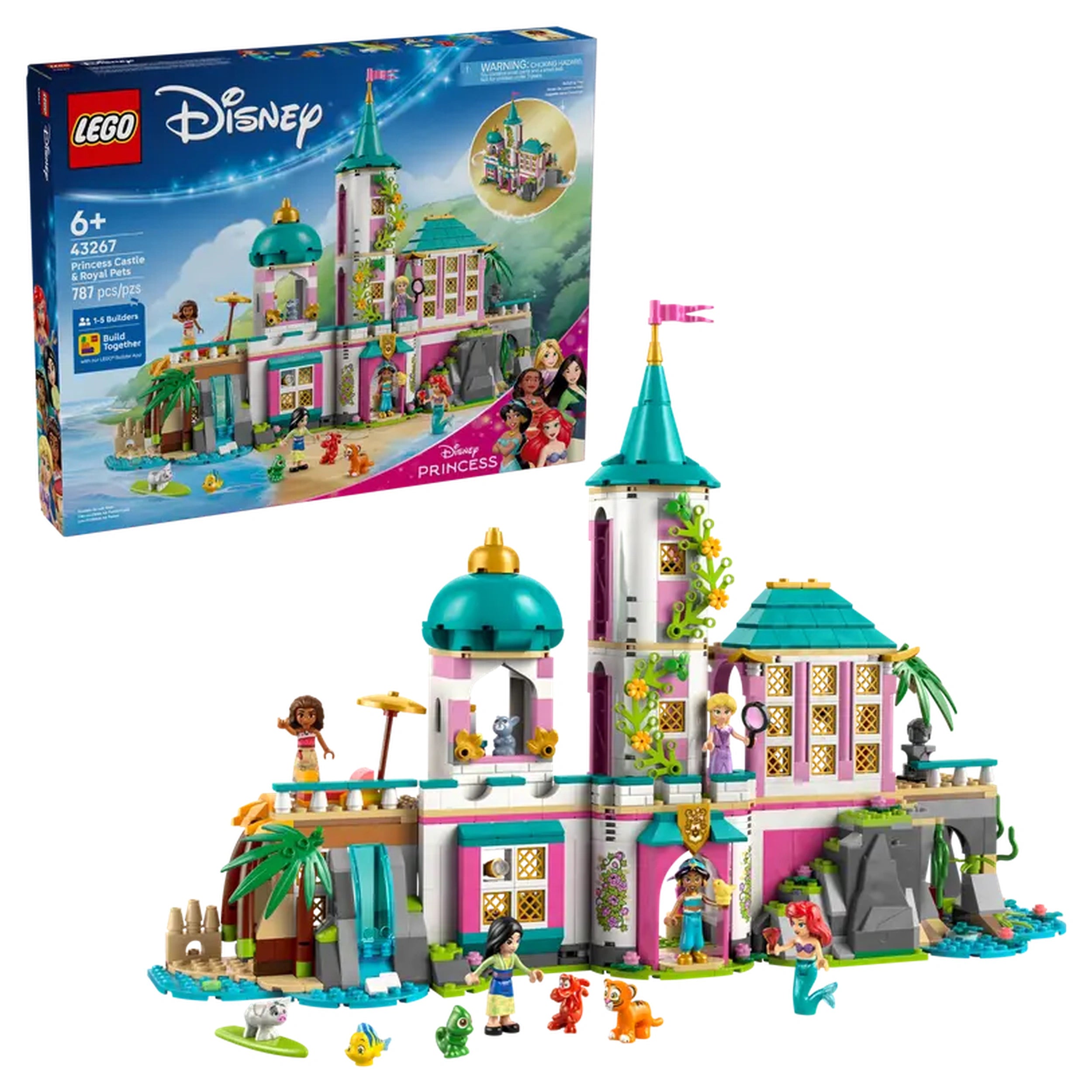 LEGO - Princess-Castle-Royal-Pets - Construction-Set-Toys