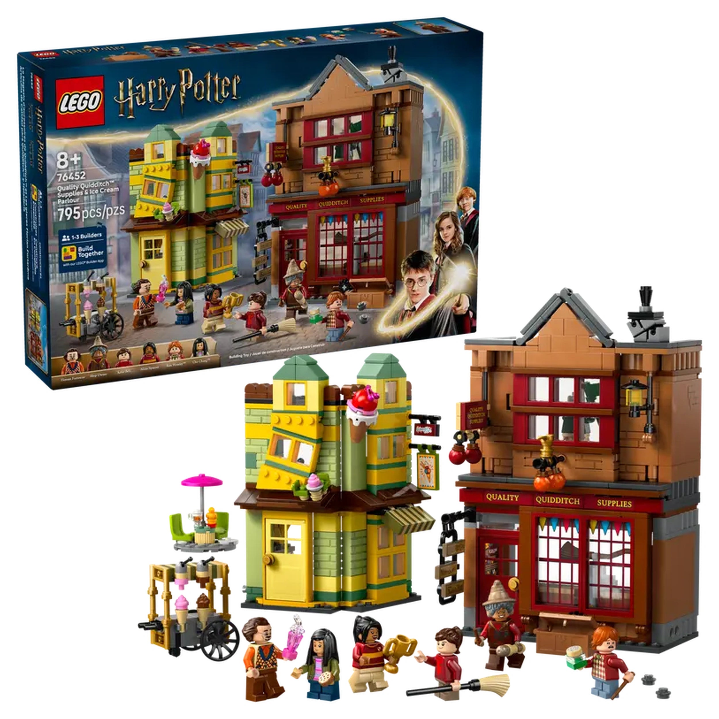 LEGO - Quality Quidditch Supplies and Ice Cream Parlour - Construction Set Toys