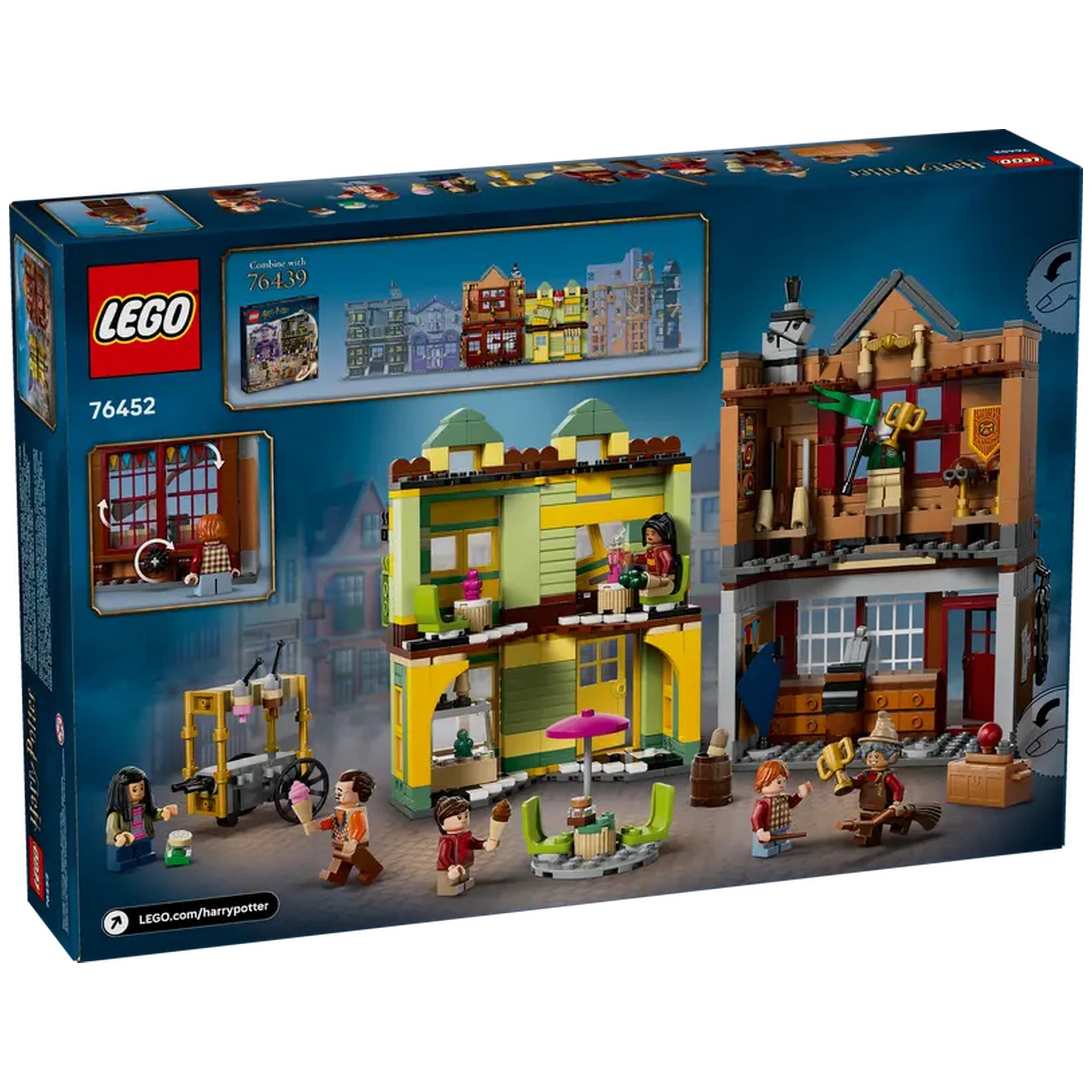 LEGO - Quality Quidditch Supplies and Ice Cream Parlour - Construction Set Toys