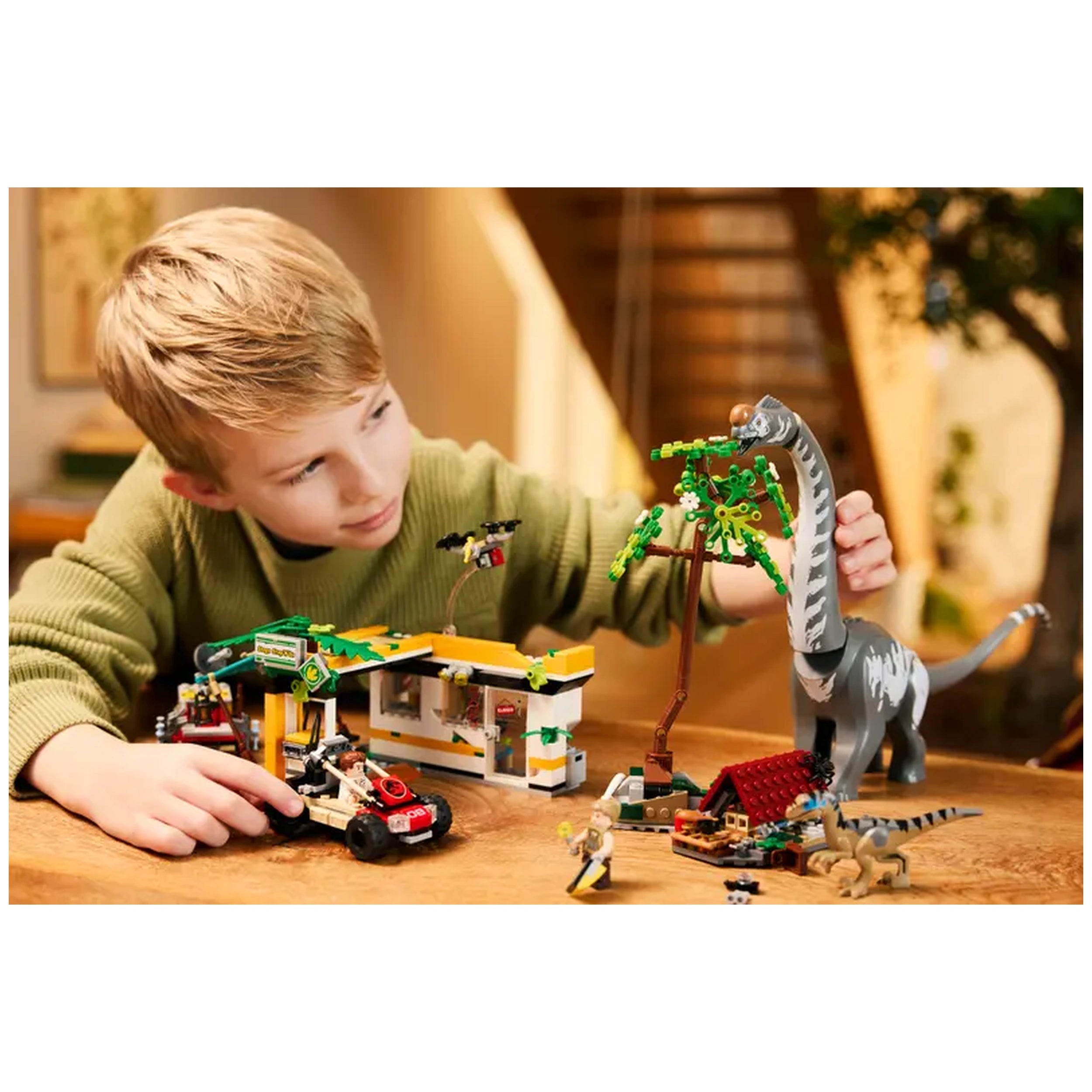 LEGO - Raptor & Titanosaurus Tracking Mission - Action & Toy Figures