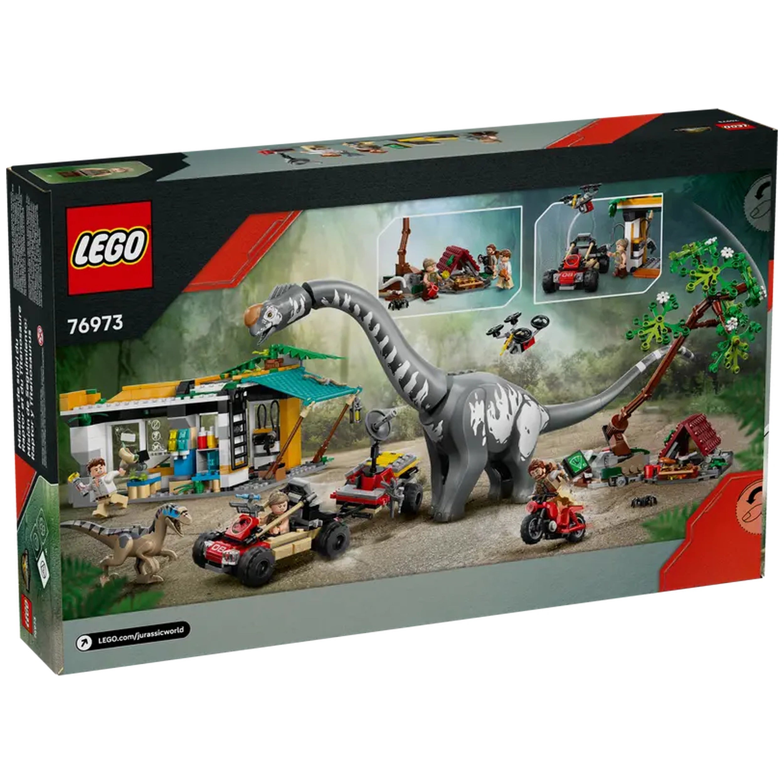 LEGO - Raptor & Titanosaurus Tracking Mission - Action & Toy Figures