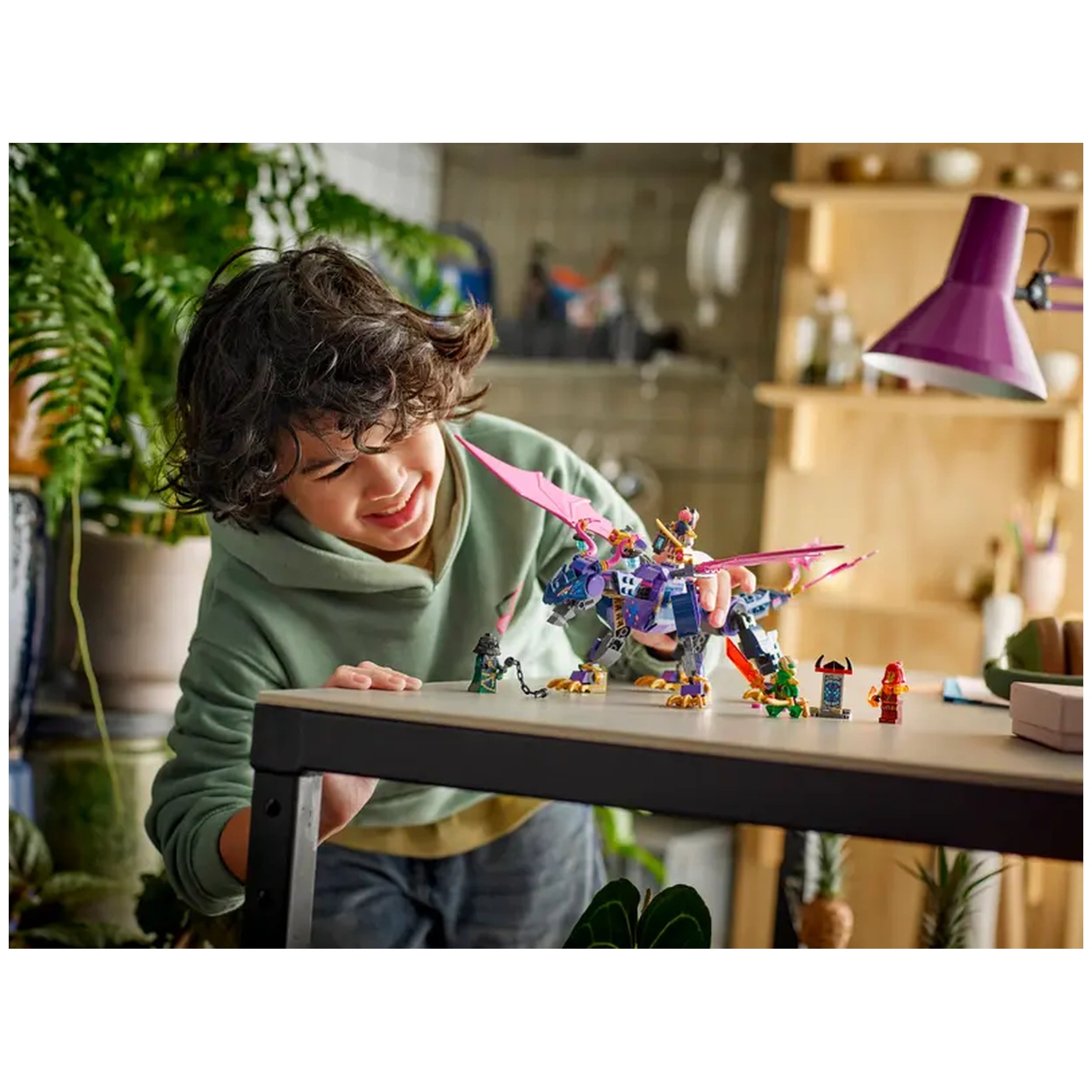LEGO - Rontu le Maître Dragon - Figurines d'Action et de Jouets