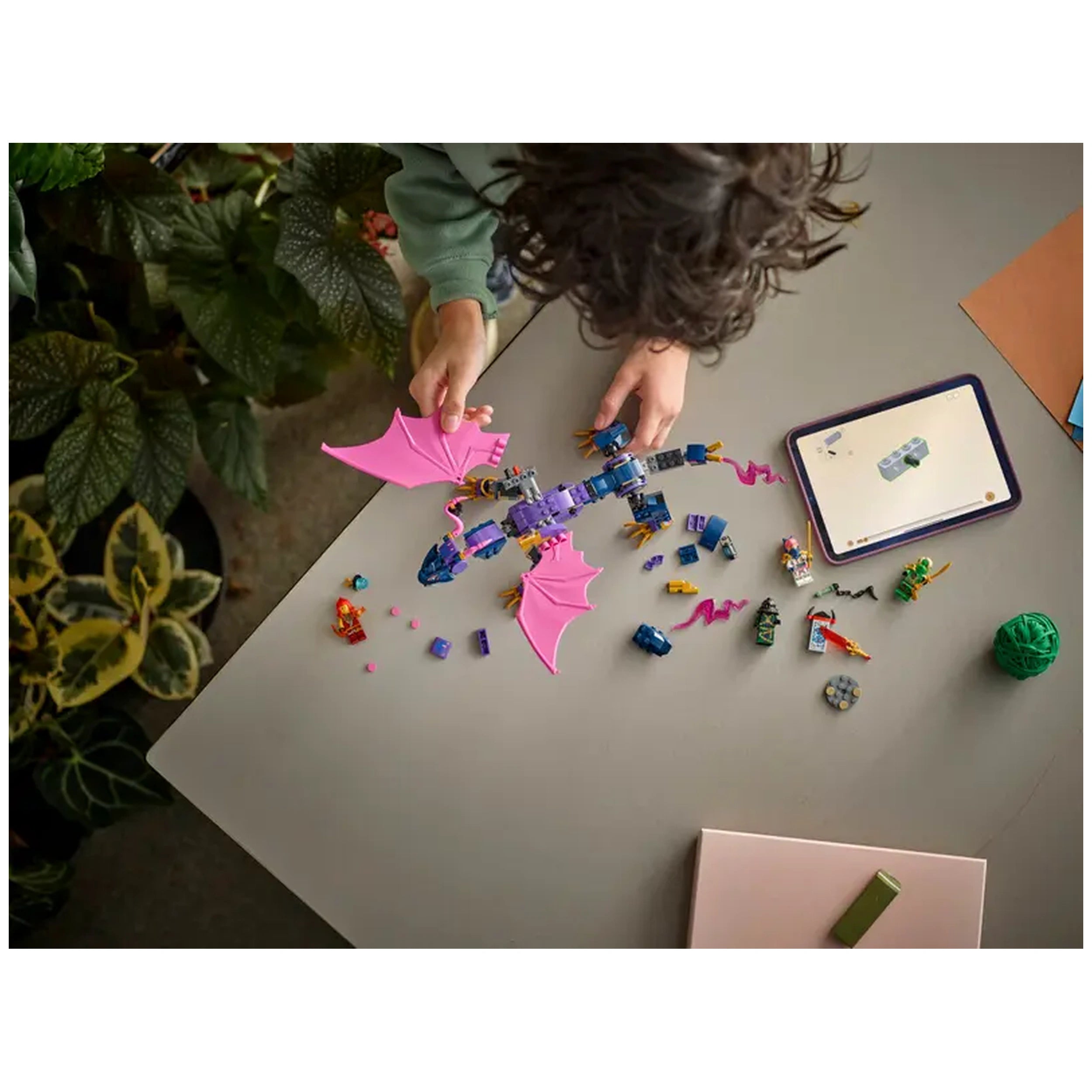 LEGO - Rontu le Maître Dragon - Figurines d'Action et de Jouets