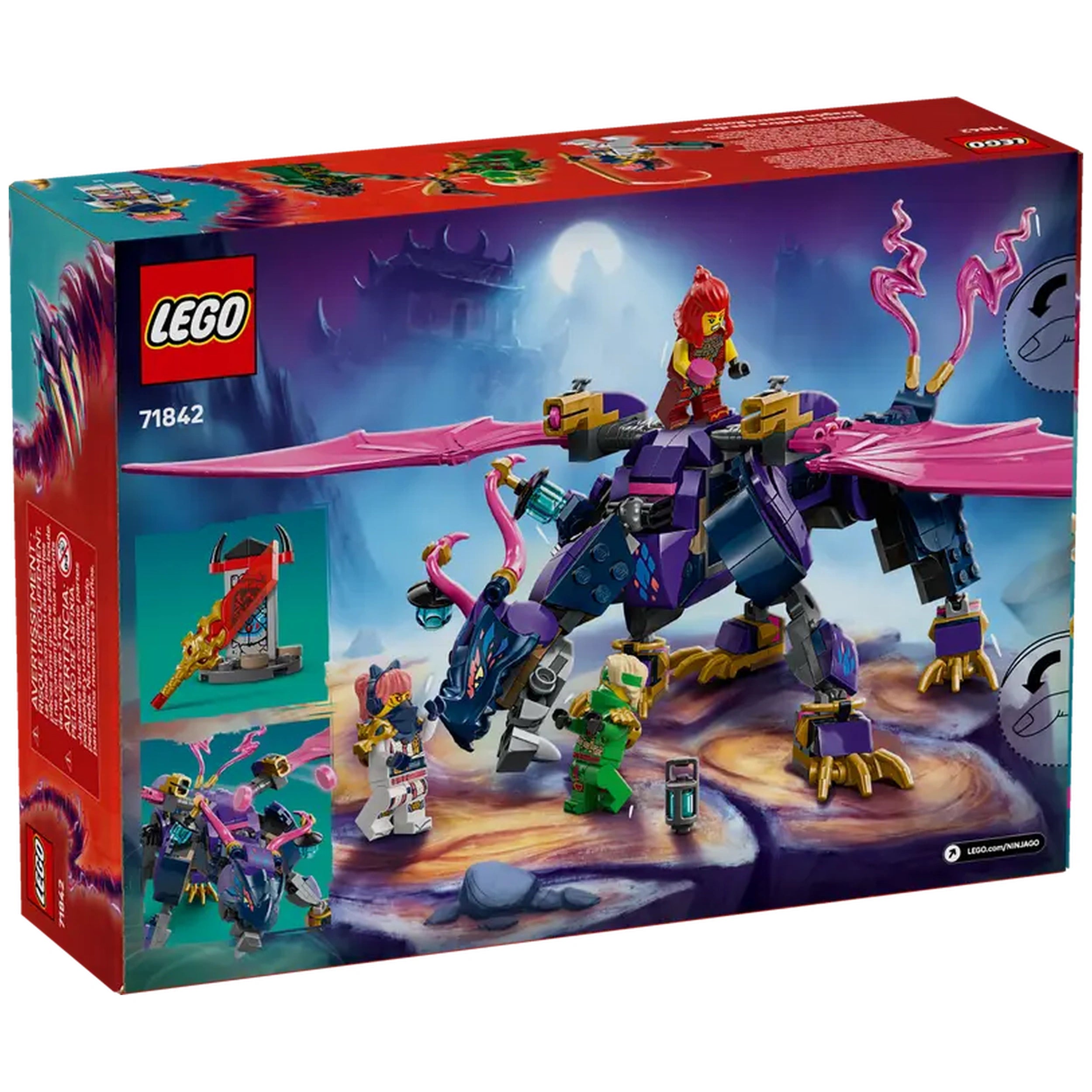 LEGO - Rontu le Maître Dragon - Figurines d'Action et de Jouets