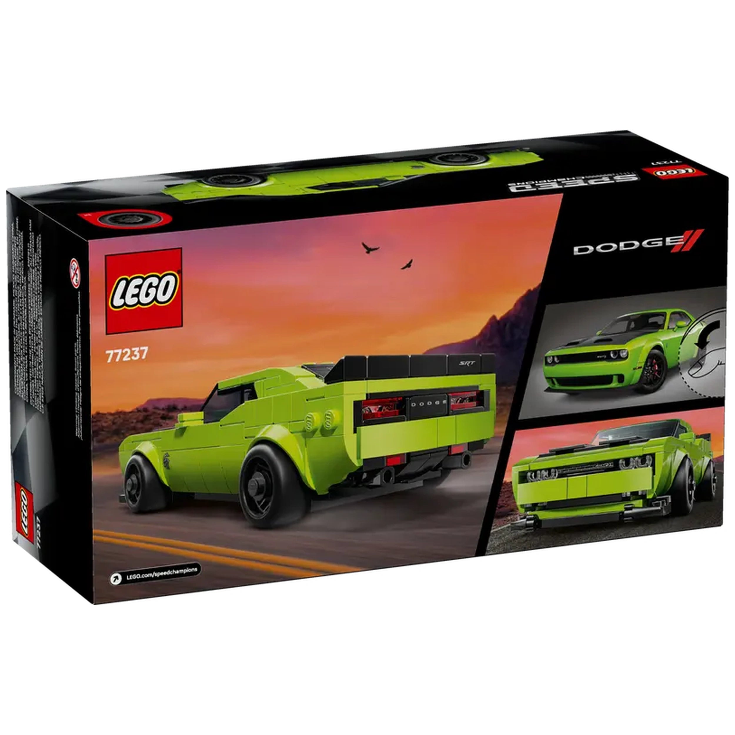 LEGO - Speed Champions Dodge Challenger SRT Hellcat - Action & Toy Figures