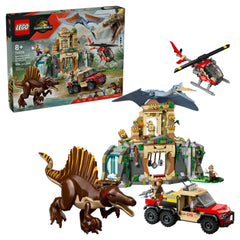 LEGO - Spinosaurus & Quetzalcoatlus Air Mission - Construction Set Toys