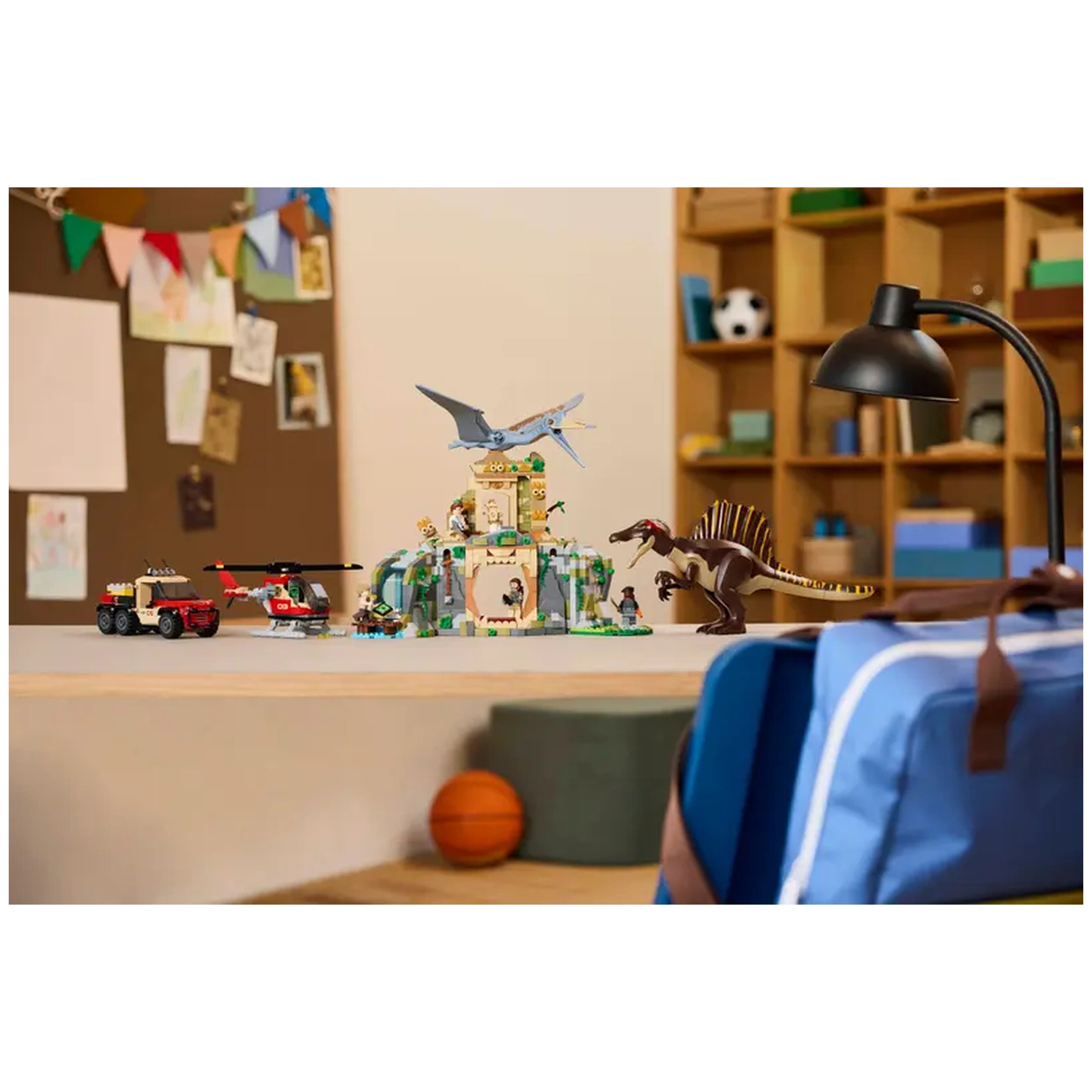 LEGO - Spinosaurus & Quetzalcoatlus Air Mission - Construction Set Toys